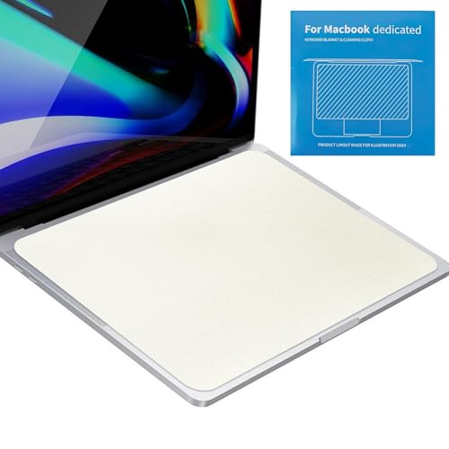 SRLWMYI Mikrofasertücher Bildschirm Tastatur Abdruckschutz Mikrofaserfolie und Reinigungstuch 13" (33cm) 29x19,5 cm Mikrofaser Reinigungstuch für MacBook Pro von SRLWMYI