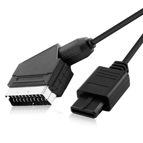 SRLWMYI RGB Scart Kabel für Nintendo NES für Nintendo NES Entertainment System 1.8 m Neues Kabel für Super Nintendo N64 SNES von SRLWMYI