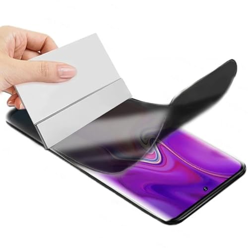 2X Sichtschutz Schutzfolie für Samsung Galaxy A25 5G (6.5"), Blasenfreie Weich TPU Privacy Displayschutzfolie [Anti Spähen] [Anti-Kratzen] von SRSRROP