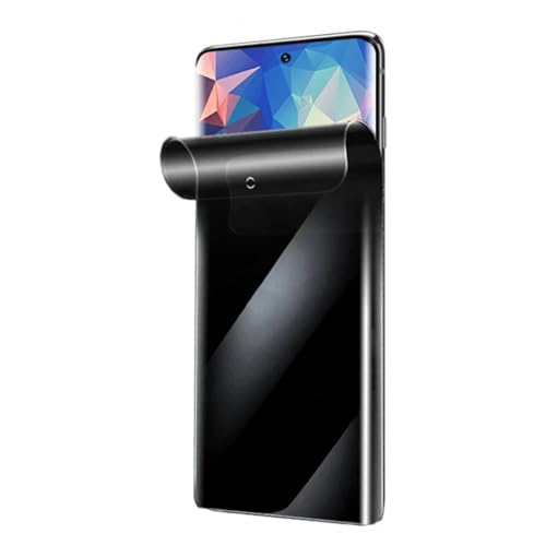 2X Sichtschutz Schutzfolie für Samsung Galaxy S10+ Plus 6.4", Blasenfreie Weich TPU Privacy Displayschutzfolie [Anti Spähen] [Anti-Kratzen] von SRSRROP