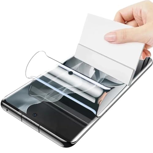 3 Stück Displayschutzfolie aus Hydrogel für Samsung Galaxy S21+ 5G Plus (6.7"), Selbstheilende TPU-Folie, [Anti-Bläschen][Hohe Empfindlichkeit][Anti Kratzer Schutz Displayfolie] von SRSRROP