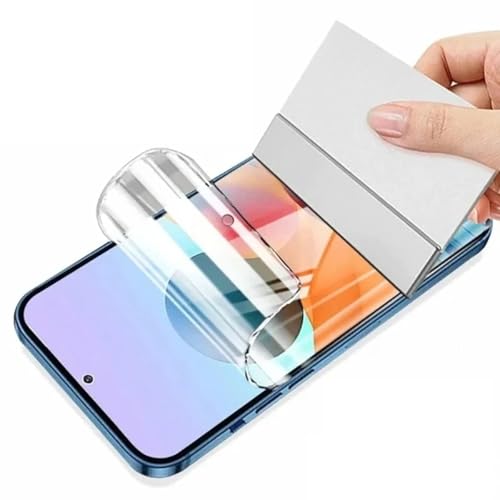 3 Stück Displayschutzfolie aus Hydrogel für Samsung Galaxy S21 FE 5G (6.4"), Selbstheilende TPU-Folie, [Anti-Bläschen][Hohe Empfindlichkeit][Anti Kratzer Schutz Displayfolie] von SRSRROP