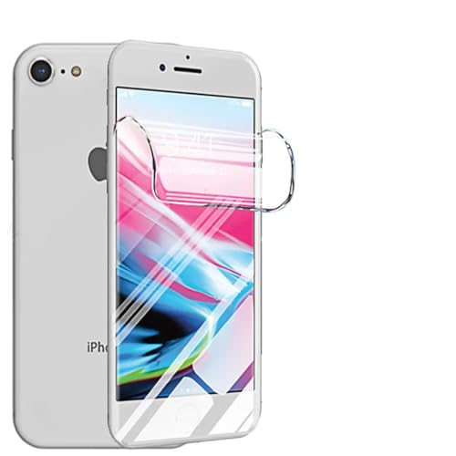 SRSRROP Schutzfolie für iPhone SE 2022/iPhone SE/iPhone 8 /iPhone 7 (4.7"),[3 Stück] Flexible TPU Displayschutzfolie,Full Screen HD Klarsicht Displayschutz,Kratzfest,Anti-Blasen,Nicht Gehärtetes Glas von SRSRROP