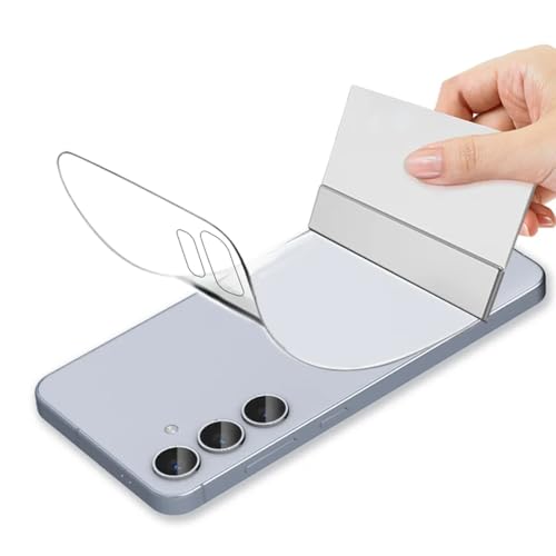 3 Stück Rückseite Schutzfolie für Samsung Galaxy S24 5G (6.2"), Zurück Hydrogel Folie, Flexible TPU-Displayschutzfolien Film [nicht glas] von SRSRROP