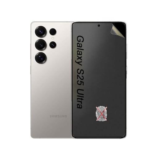 3x matte Displayfolie für Samsung Galaxy S25 Ultra 5G 6.8", Blendschutz matte Schutzfolie, Anti-Fingerabdruck Displayschutzfolie 3x matte Displayfolie für Samsung Galaxy S25 Ultra 5G 6.8", Blendschutz matte Schutzfolie, Anti-Fingerabdruck Displayschutzfolie von SRSRROP
