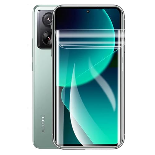 SRSRROP 3 Stück Displayschutzfolie aus Hydrogel für Xiaomi 13T / Xiaomi 13T Pro (6.67"), Selbstheilende TPU-Folie, [Anti-Bläschen][Hohe Empfindlichkeit][Anti Kratzer Schutz Displayfolie] von SRSRROP