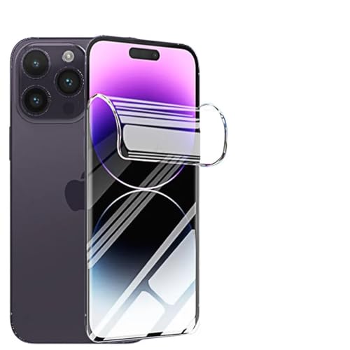 SRSRROP Schutzfolie für iPhone 13 Pro Max (6.7"),[3 Stück] Flexible TPU Displayschutzfolie,Full Screen HD Klarsicht Displayschutz,Kratzfest,Anti-Öl, Anti-Blasen,Nicht Gehärtetes Glas von SRSRROP