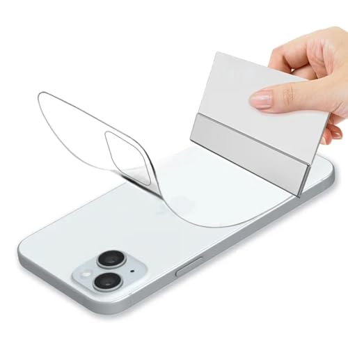 SRSRROP 3 Stück Rückseite Schutzfolie für iPhone 16 Plus 6.7", Zurück Hydrogel Folie, Flexible TPU-Displayschutzfolien Film [nicht glas] von SRSRROP
