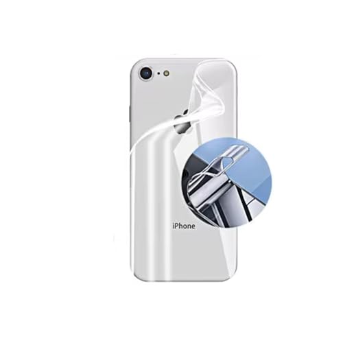 SRSRROP 3 Stück Rückseite Schutzfolie für iPhone SE 2022 2020 /iPhone 8 /iPhone 7 (4.7"), Zurück Hydrogel Folie, Flexible TPU-Displayschutzfolien Film [nicht glas] von SRSRROP