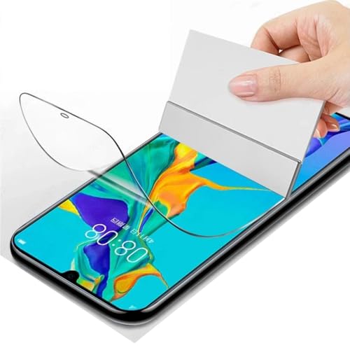 SRSRROP Hydrogel Schutzfolie für Huawei P30 6.1 Zoll,HD Klar Displayfolie,mit Einfachem Installationswerkzeug,3 Stück, Hydrogel Film screen protector von SRSRROP