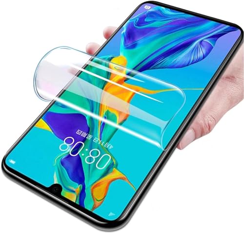 SRSRROP Hydrogel Schutzfolie für Huawei P30 Pro/New Edition 6.47 Zoll,HD Klar Displayfolie,mit Einfachem Installationswerkzeug,3 Stück, Hydrogel Film screen protector von SRSRROP