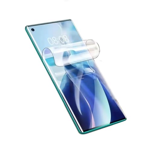 SRSRROP 3X Displayschutzfolie aus Hydrogel für Oppo Find X2 Neo (6.5"), HD Transparent TPU, [Anti-Bläschen][Hohe Empfindlichkeit][Anti Kratzer Schutz Displayfolie] von SRSRROP