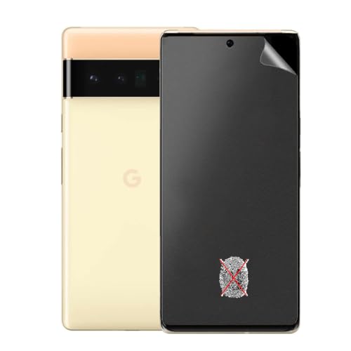 SRSRROP 3x matte Displayfolie für Google Pixel 6 Pro (6.7"), Blendschutz matte Schutzfolie, Anti-Fingerabdruck Displayschutzfolie von SRSRROP