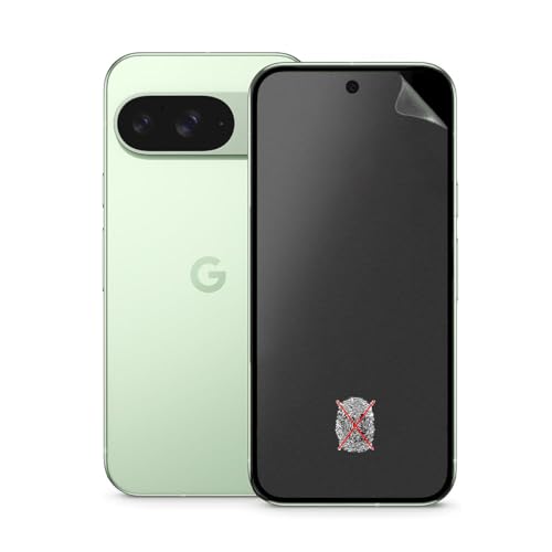 SRSRROP 3x matte Displayfolie für Google Pixel 9 / Pixel 9 Pro (6.3"), Blendschutz matte Schutzfolie, Anti-Fingerabdruck Displayschutzfolie von SRSRROP