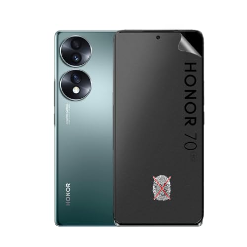 SRSRROP 3x matte Displayfolie für Honor 70 (6.67"), Blendschutz matte Schutzfolie, Anti-Fingerabdruck Displayschutzfolie von SRSRROP