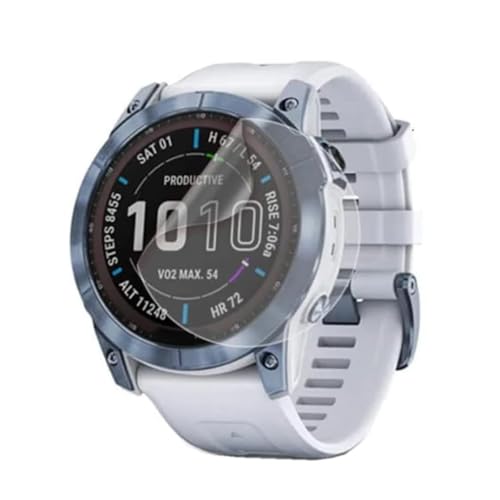 SRSRROP 5 Stück Displayschutz Folie für GRMN Fenix 7 Pro Solar 47mm, Flexible TPU Folie, Anti-Kratzer HD Klar Displayfolie, Selbstheilung von SRSRROP