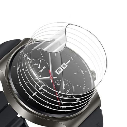 SRSRROP 5 Stück Schutzfolie für Huawei Watch GT 5 Pro 42mm/ GT5 Pro 42mm, HD Klar, Anti-Kratzer Selbstheilende Flexibler TPU Displayschutz Folie von SRSRROP