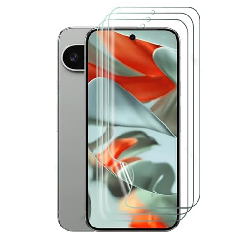 SRSRROP Displayschutzfolie Schutzfolie für Google Pixel 9 Pro XL (6.8"), 3 Stück Transparente Flexible Hydrogel Folie TPU Film [Anti-Kratzer] [hohe Empfindlichkeit] von SRSRROP