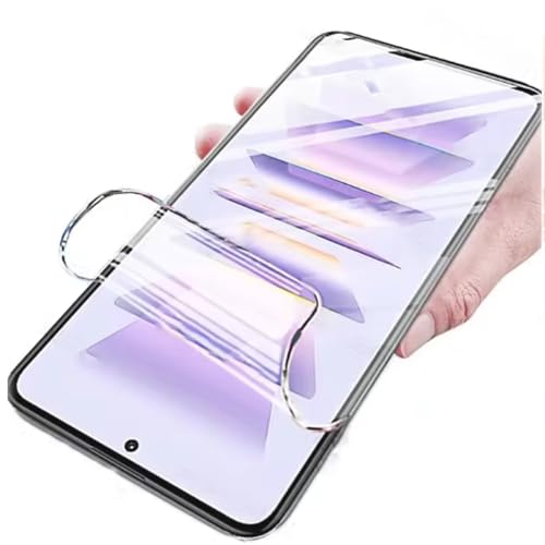 SRSRROP Displayschutzfolie Schutzfolie für Oppo A5 Pro 5G 6.7", 3 Stück Transparente Flexible Hydrogel Folie TPU Film [Anti-Kratzer] [hohe Empfindlichkeit] von SRSRROP