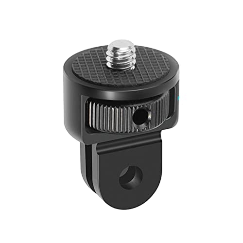 Kamerastativhalterung für GoPro Adapter, 360° Einstellung, 1/4-20 Schraubenumwandlungsadapter für GoPro Hero10, Insta360 ONE X3, X2, Go 2, Xiaomi Yi und andere Action-Kameras von SRUIM
