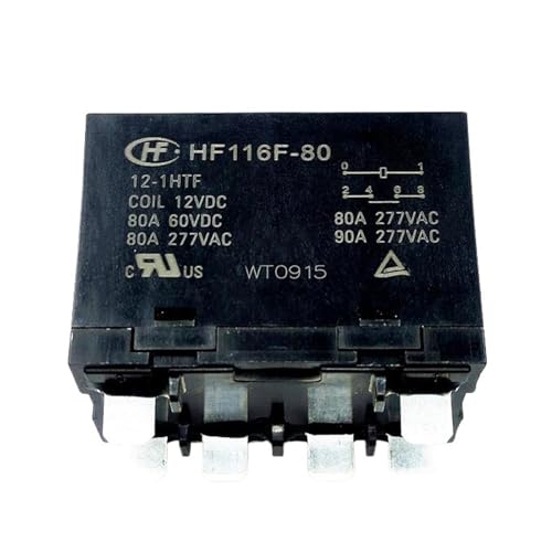 HF116F-80-12-1HTF HF116F80121HTF DC12V 12VDC 12V 80A Relais 6PIN(Size:3PCS) von SRWNMTGFK