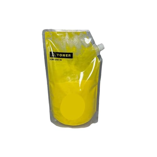 1 kg Beutel kompatibles Tonerpulver Kompatibel mit SPC810 SPC811 Nachfüll-Kopierer-Toner(Y-1000g) von SRxBKC