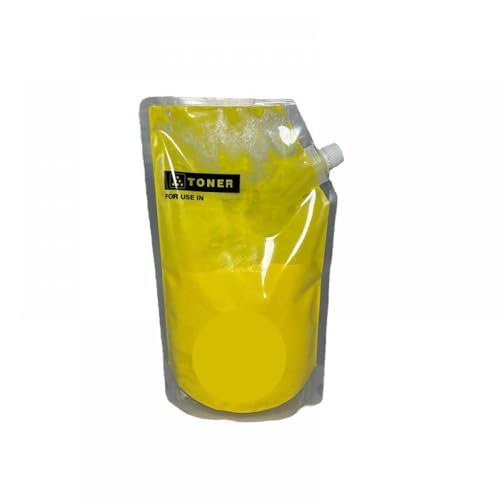 SRxBKC 1 kg Tonerpulver Kompatibel mit Docu Print C2250 C2255 C3360 Nachfüll-Toner-Kopierer(Y-1000g) von SRxBKC