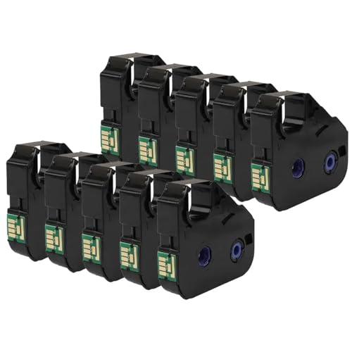 10/5PCS LB-200BK MK-RS100B PT-200BK-Kabel Kompatibel mit Drucker MK2600 MK2500 MK2100 MK2000 MK1500 MK1100 Mark 1 Pro M-11C M-1STDD(LB-200BK 10PCS) von SRxBKC