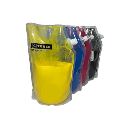 SRxBKC CMYK-Tonerset TN312 Kompatibel mit Farbkopierer C300 C352 4 kg von SRxBKC