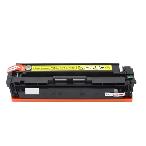 Kompatible Ersatz-Tonerkartusche Kompatibel mit 207a 206a M282nw M283fdn M283fdw M283cdw MFP M255dw M255nw W2210A 206A W2110A Farblaserdrucker, Ersatz-Toner-Set, kein Chip(Y-NO CHIP-206A 207A) von SRxBKC