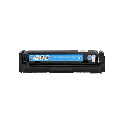SRxBKC Toner -Patronen ohne Chip Kompatibel mit Color Pro M255DW M255NW MFP M282NW M283FDN M283FDW Modelle 206A 207A 207X 206X W2110A W2210A(Cyan-no chip) von SRxBKC