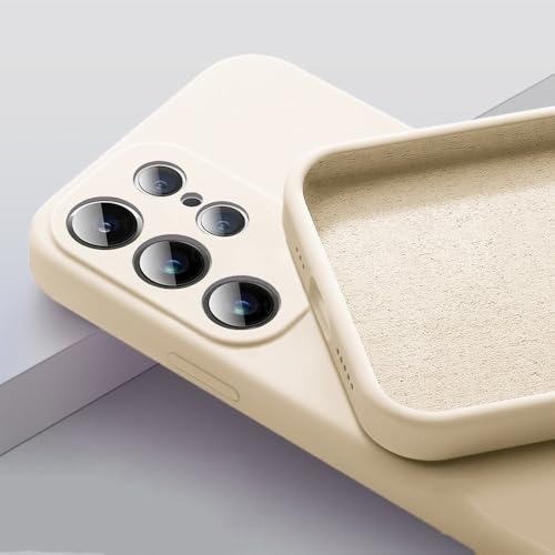 Flüssigsilikon für Samsung Galaxy S25 S24 S23 S22 S21 S20 Ultra Plus FE A73 A54 A53 A52 4G 5G Fashion Soft Cover Funda, Beige Weiß, Für Galaxy A73 5G Flüssigsilikon für Samsung Galaxy S25 S24 S23 S22 S21 S20 Ultra Plus FE A73 A54 A53 A52 4G 5G Fashion Soft Cover Funda, Beige Weiß, Für Galaxy A73 5G von SSASMEU