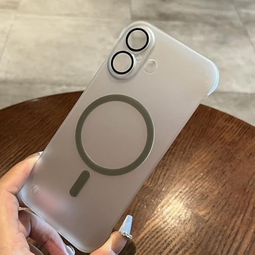 SSASMEU Für iPhone 16 Pro Max Rahmenlose Hülle Wärmestrahlung Randlose Schlanke Matte Hülle für iPhone 11 12 13 14 15 Pro Max 16 Plus, grau, für iPhone 15 Pro SSASMEU Für iPhone 16 Pro Max Rahmenlose Hülle Wärmestrahlung Randlose Schlanke Matte Hülle für iPhone 11 12 13 14 15 Pro Max 16 Plus, grau, für iPhone 15 Pro von SSASMEU