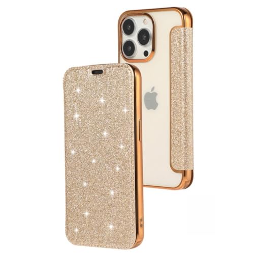 SSASMEU Glitzernde Bling-Leder-Brieftaschen-Klapp-Handyhülle für iPhone 16 15 14 13 12 11 Pro Max XR X 7 Plus Galvanisierte Glitzer-Silikonhüllen, Champagner, für iPhone 16 ProMax SSASMEU Glitzernde Bling-Leder-Brieftaschen-Klapp-Handyhülle für iPhone 16 15 14 13 12 11 Pro Max XR X 7 Plus Galvanisierte Glitzer-Silikonhüllen, Champagner, für iPhone 16 ProMax von SSASMEU