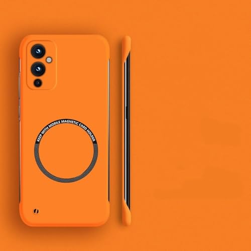 SSASMEU Harte, rahmenlose, magnetische Handyhülle aus PC für Oneplus 10 Pro 9R 9RT 10R 10T 11 9 8T 7T 8 7 Pro, Matte, dünne Hülle, orange, für Oneplus 7T Pro SSASMEU Harte, rahmenlose, magnetische Handyhülle aus PC für Oneplus 10 Pro 9R 9RT 10R 10T 11 9 8T 7T 8 7 Pro, Matte, dünne Hülle, orange, für Oneplus 7T Pro von SSASMEU