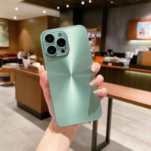 SSASMEU Luxuriöse, blinkende Aurora-Handyhülle in Volltonfarbe, geeignet für iPhone 16 15 14 13 12 11 Pro Max Plus, Matte, stoßfeste Hartschale, grün, für iPhone 13ProMax SSASMEU Luxuriöse, blinkende Aurora-Handyhülle in Volltonfarbe, geeignet für iPhone 16 15 14 13 12 11 Pro Max Plus, Matte, stoßfeste Hartschale, grün, für iPhone 13ProMax von SSASMEU