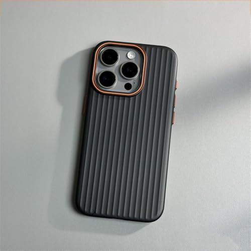 SSASMEU Luxuriöse, gewellte, Matte, stoßfeste Hülle für iPhone 16 15 14 13 12 Pro Max Plus, luxuriöse, gewellte, rutschfeste Stoßstange, Harte PC-Abdeckung, Schwarz, für iPhone 12 SSASMEU Luxuriöse, gewellte, Matte, stoßfeste Hülle für iPhone 16 15 14 13 12 Pro Max Plus, luxuriöse, gewellte, rutschfeste Stoßstange, Harte PC-Abdeckung, Schwarz, für iPhone 12 von SSASMEU