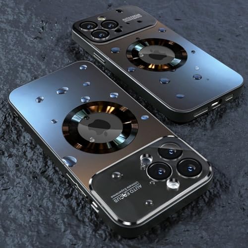 SSASMEU Luxuriöse, klappbare magnetische Handyhülle für iPhone 16 15 14 Plus 13 12 11 Pro Max, matt, durchscheinend, Rückseitenkappen, Schwarz, für iPhone 15 Plus SSASMEU Luxuriöse, klappbare magnetische Handyhülle für iPhone 16 15 14 Plus 13 12 11 Pro Max, matt, durchscheinend, Rückseitenkappen, Schwarz, für iPhone 15 Plus von SSASMEU
