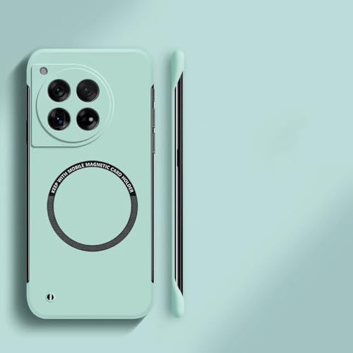 SSASMEU Luxuriöse, ultradünne, rahmenlose Magnethülle für Oneplus 12 12R 11 11R 10T 10R 10 Pro, schlanke, Harte PC-Matte Telefonabdeckung, Minze, für Oneplus 10T SSASMEU Luxuriöse, ultradünne, rahmenlose Magnethülle für Oneplus 12 12R 11 11R 10T 10R 10 Pro, schlanke, Harte PC-Matte Telefonabdeckung, Minze, für Oneplus 10T von SSASMEU