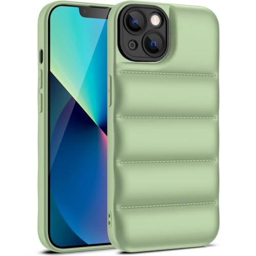 SSASMEU Luxuriöse Daunenjacke-Handyhülle für iPhone 15 14 13 12 11 Pro XS Max X XR 7 8 Plus The Puffer Case Weiche stoßfeste Silikonhülle, B, grün, für iPhone 13 Pro SSASMEU Luxuriöse Daunenjacke-Handyhülle für iPhone 15 14 13 12 11 Pro XS Max X XR 7 8 Plus The Puffer Case Weiche stoßfeste Silikonhülle, B, grün, für iPhone 13 Pro von SSASMEU