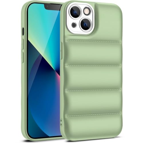 SSASMEU Luxuriöse Daunenjacke-Handyhülle für iPhone 15 14 13 12 11 Pro XS Max X XR 7 8 Plus The Puffer Case Weiche stoßfeste Silikonhülle, W, grün, für iPhone 13Pro Max SSASMEU Luxuriöse Daunenjacke-Handyhülle für iPhone 15 14 13 12 11 Pro XS Max X XR 7 8 Plus The Puffer Case Weiche stoßfeste Silikonhülle, W, grün, für iPhone 13Pro Max von SSASMEU