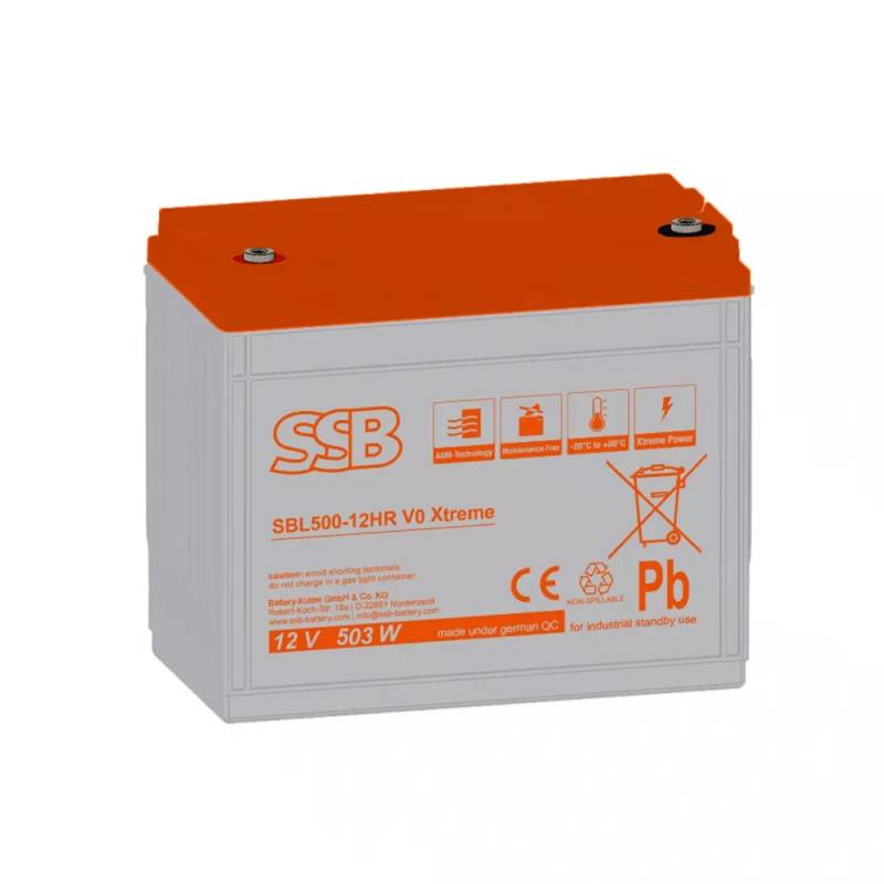 SSB Battery SBL500-12HR V0 Xtreme 12V 134Ah Bleiakku von SSB Battery