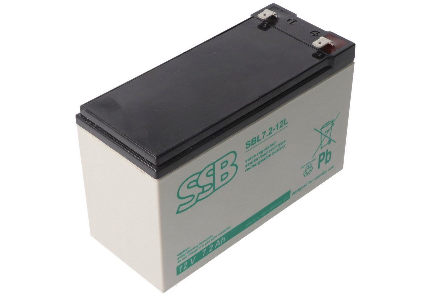 SSB Battery SSB SBL7.2-12L 12V 7,2Ah 6,3mm Faston Bleiakku AGM Blei Gel Akku Akku SSB Battery SSB SBL7.2-12L 12V 7,2Ah 6,3mm Faston Bleiakku AGM Blei Gel Akku Akku von SSB Battery