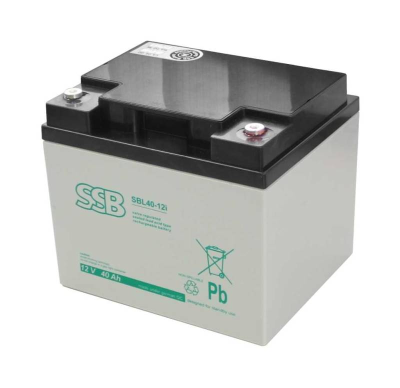 SSB SBL40-12i 12V 40Ah Bleiakku AGM Blei Gel Akku von SSB Battery