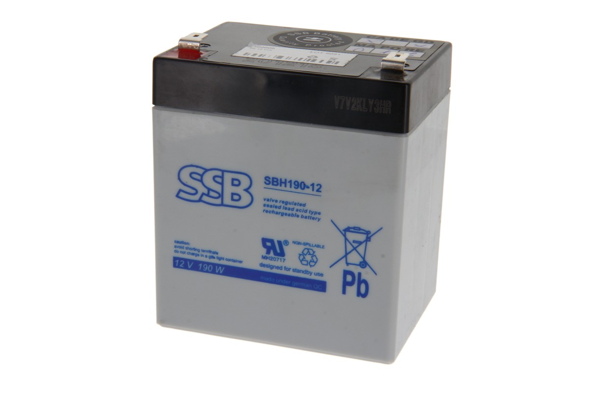 SSB Blei Akku SBH190-12 für Hochstromanwendung 12.0V 5.0Ah SSB Blei Akku SBH190-12 für Hochstromanwendung 12.0V 5.0Ah von SSB