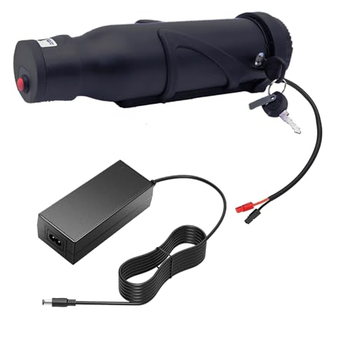 SSCYHT 36-Volt-E-Bike-Akku, 36 V, 6 Ah, 5 Ah, Lithium-Akku, 7 Ah, Elektrofahrrad-Akkus, 36-V-Unterrohr-Akkus mit Ladegerät und 2-poligem Anschluss für Motor unter 300 W,36v6.4ah Anderson SSCYHT 36-Volt-E-Bike-Akku, 36 V, 6 Ah, 5 Ah, Lithium-Akku, 7 Ah, Elektrofahrrad-Akkus, 36-V-Unterrohr-Akkus mit Ladegerät und 2-poligem Anschluss für Motor unter 300 W,36v6.4ah Anderson von SSCYHT