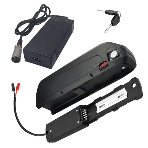 SSCYHT 36-Volt-E-Bike-Akku, 48 V, 13 Ah, 15 Ah, Lithium-Akku, 36 V, 15 Ah, 13 Ah, Elektrofahrrad-Akkus mit Ladegerät und 4-poligem Anschluss für 250 W – 850 W Motor-Kit,48v15ah Anderson von SSCYHT