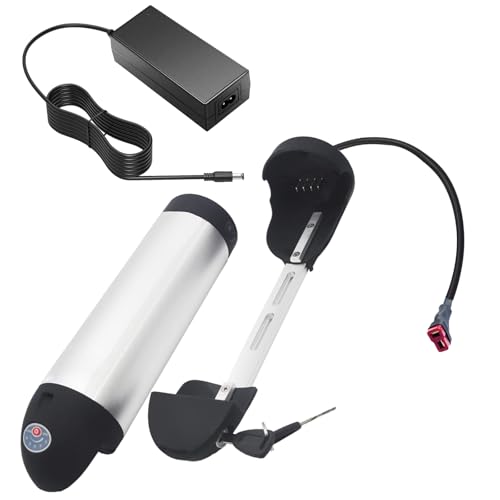 SSCYHT 48-Volt-E-Bike-Akku, 36 V, 10 Ah, Lithium-Akkus, 48 V, 10 Ah, 13 Ah, Elektrofahrrad-Akku mit Ladegerät und 4-poligem Anschluss für 300 W – 800 W Motoren,48v13ah t Plug 380mm SSCYHT 48-Volt-E-Bike-Akku, 36 V, 10 Ah, Lithium-Akkus, 48 V, 10 Ah, 13 Ah, Elektrofahrrad-Akku mit Ladegerät und 4-poligem Anschluss für 300 W – 800 W Motoren,48v13ah t Plug 380mm von SSCYHT