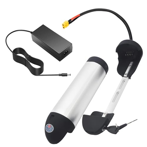 SSCYHT 48-Volt-E-Bike-Akku, 36 V, 10 Ah, Lithium-Akkus, 48 V, 10 Ah, 13 Ah, Elektrofahrrad-Akku mit Ladegerät und 4-poligem Anschluss für 300 W – 800 W Motoren,48v16ah xt60 420mm SSCYHT 48-Volt-E-Bike-Akku, 36 V, 10 Ah, Lithium-Akkus, 48 V, 10 Ah, 13 Ah, Elektrofahrrad-Akku mit Ladegerät und 4-poligem Anschluss für 300 W – 800 W Motoren,48v16ah xt60 420mm von SSCYHT