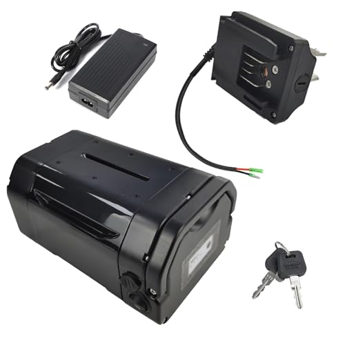 SSCYHT 48-Volt-E-Bike-Akku, 36 V, 12 Ah, 13,6 Ah, 14 Ah, Lithium-Akku, 48 V, 7,8 Ah, 10,5 Ah, Ersatzakkus mit Ladegerät und 4-poligem Anschluss für 250 W – 550 W Motorkit,48v10.5ah Bullet SSCYHT 48-Volt-E-Bike-Akku, 36 V, 12 Ah, 13,6 Ah, 14 Ah, Lithium-Akku, 48 V, 7,8 Ah, 10,5 Ah, Ersatzakkus mit Ladegerät und 4-poligem Anschluss für 250 W – 550 W Motorkit,48v10.5ah Bullet von SSCYHT